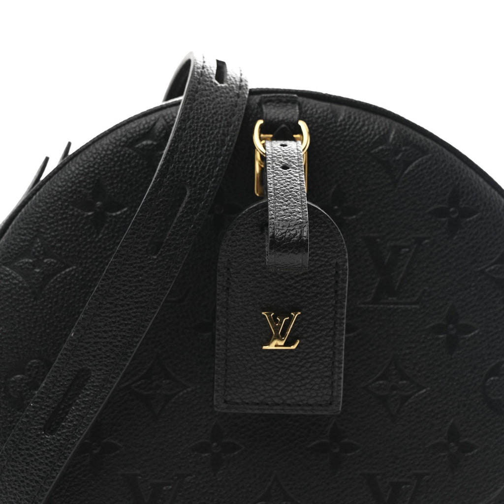 Louis Vuitton Empreinte Boite Chapeau Souple MM Black