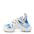 Louis Vuitton Calfskin LV Archlight Gradient Sneakers 38 Light Blue