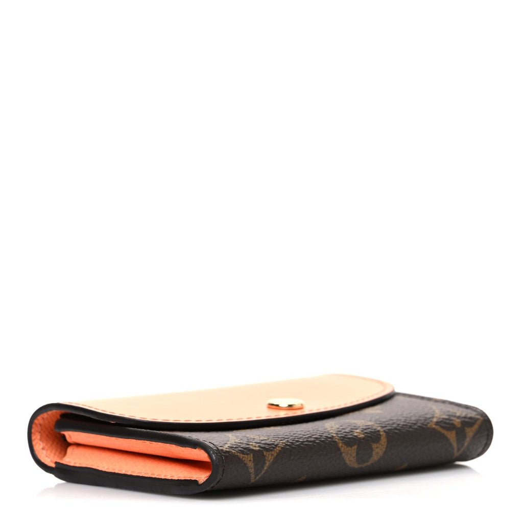 Louis Vuitton Monogram Rosalie Coin Purse Apricot