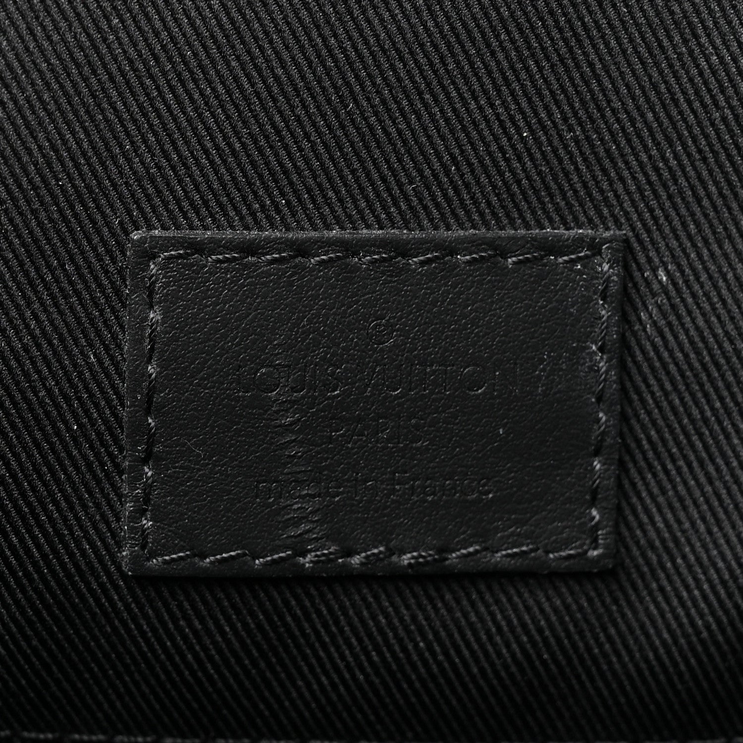 Louis Vuitton Taurillon Monogram Christopher MM Backpack Black