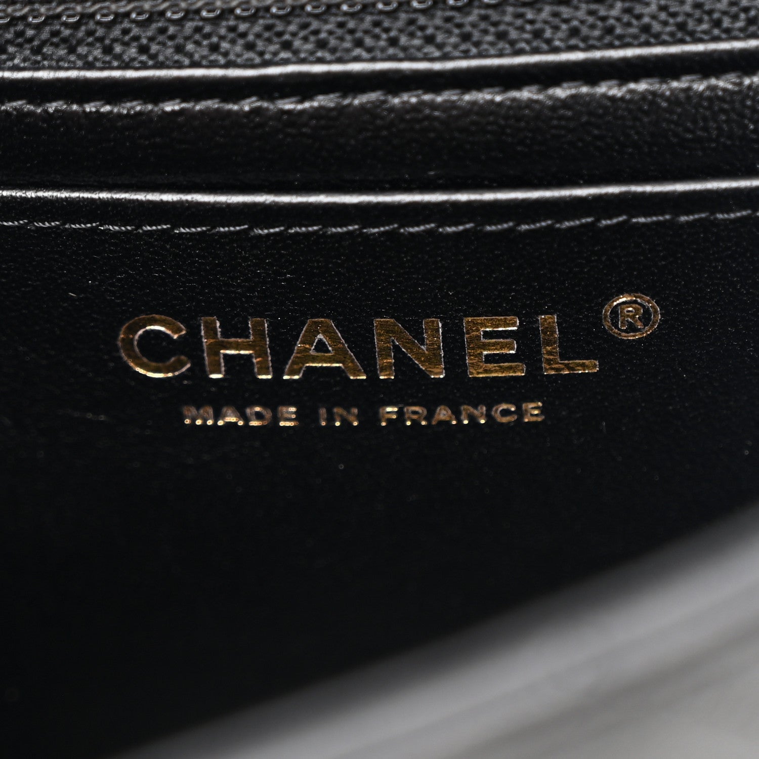 Chanel Lambskin Quilted Mini Rectangular Flap Black
