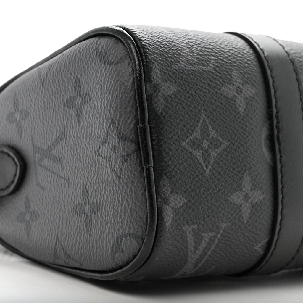Louis Vuitton Reverse Monogram Eclipse Keepall XS Black