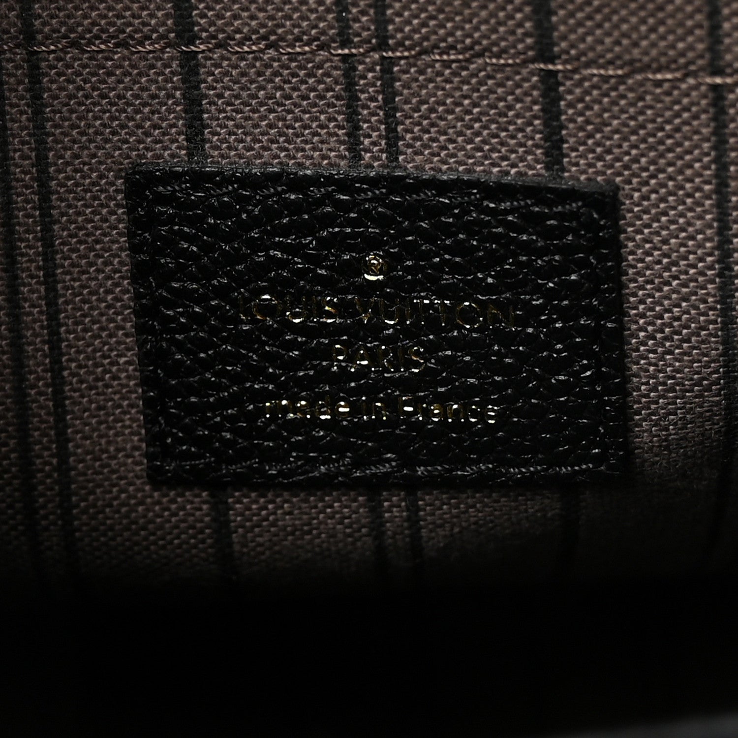 Louis Vuitton Empreinte Montaigne MM Black