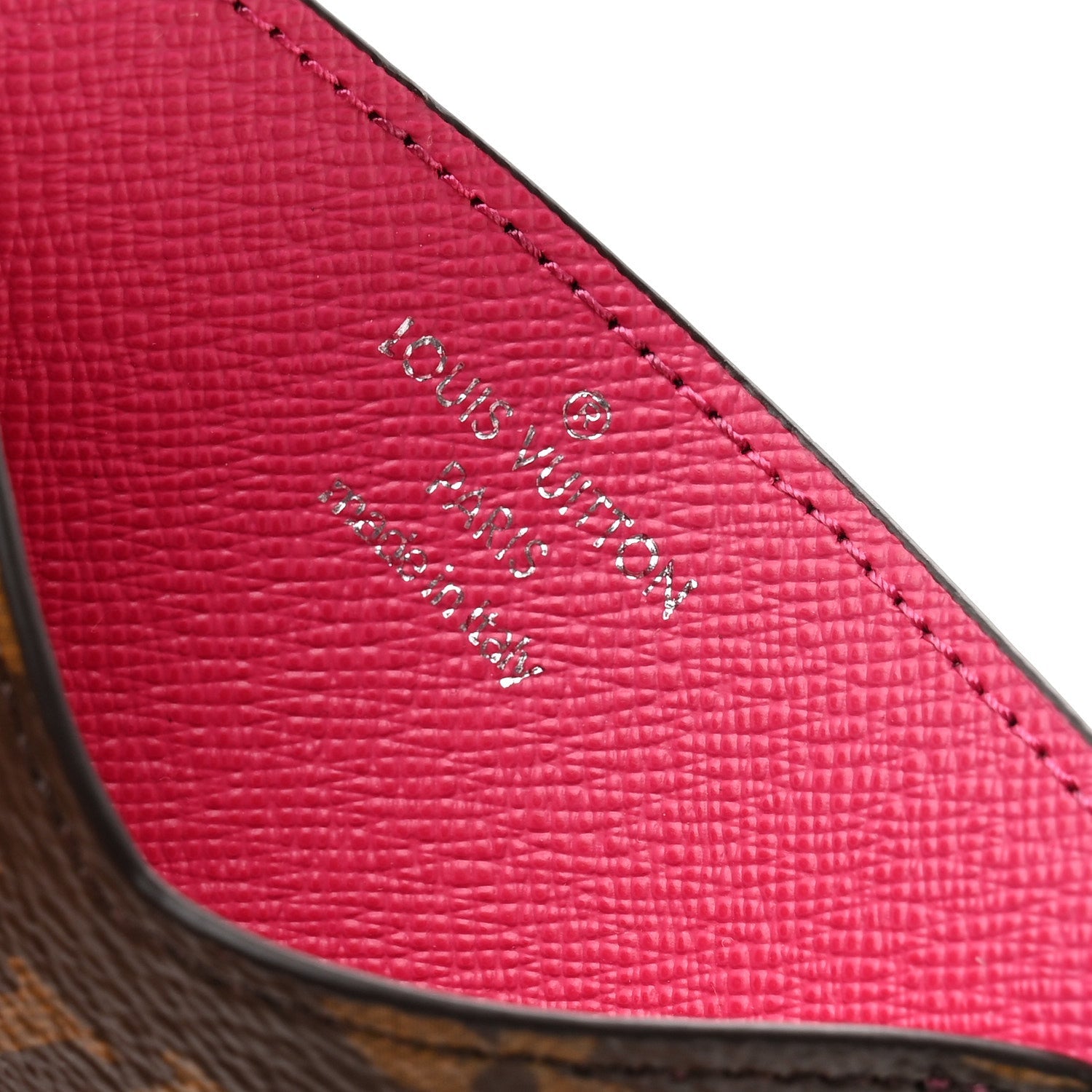 Louis Vuitton Monogram LV Colormania Kirigami Card Holder Pondichery Pink