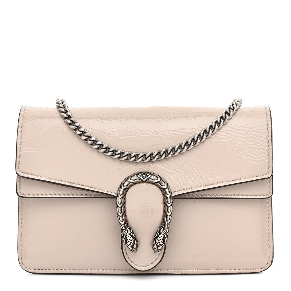 Gucci Crinkled Patent Mini Dionysus Shoulder Bag Sphinx