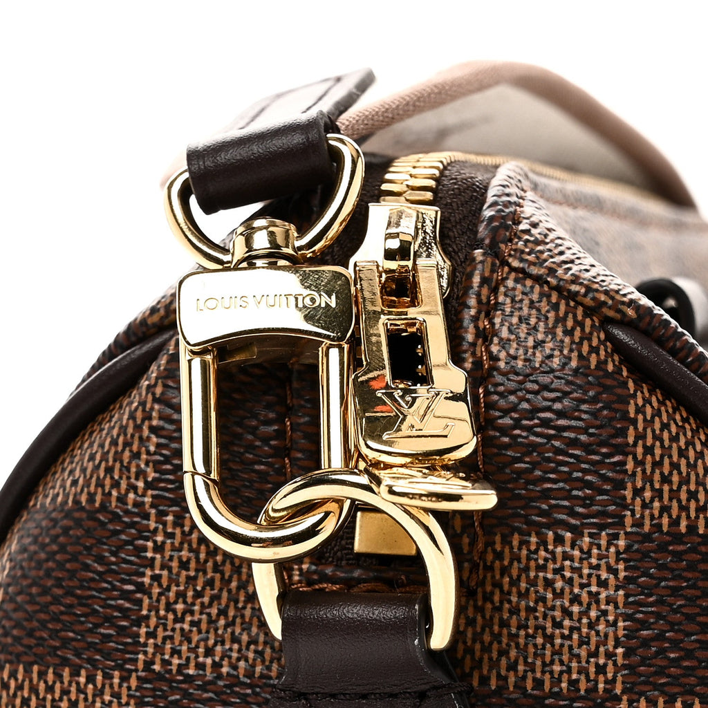 Louis Vuitton Monogram Speedy Bandouliere 20 Beige