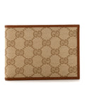 Gucci Monogram Bi-Fold Wallet Brown