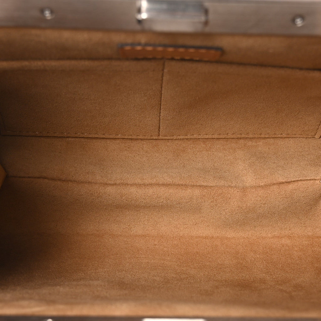 Louis Vuitton Calfskin Transformed Monogram Time Trunk Crown Frame Bag