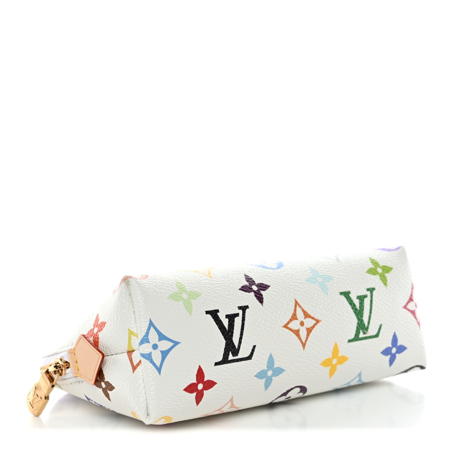 Louis Vuitton LV X TM Monogram Multicolor Cosmetic Pouch PM White