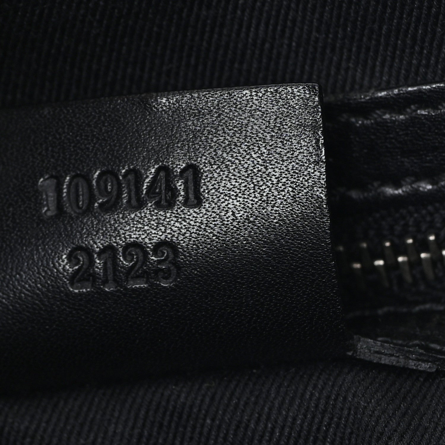 Gucci Monogram Braided Tote Black