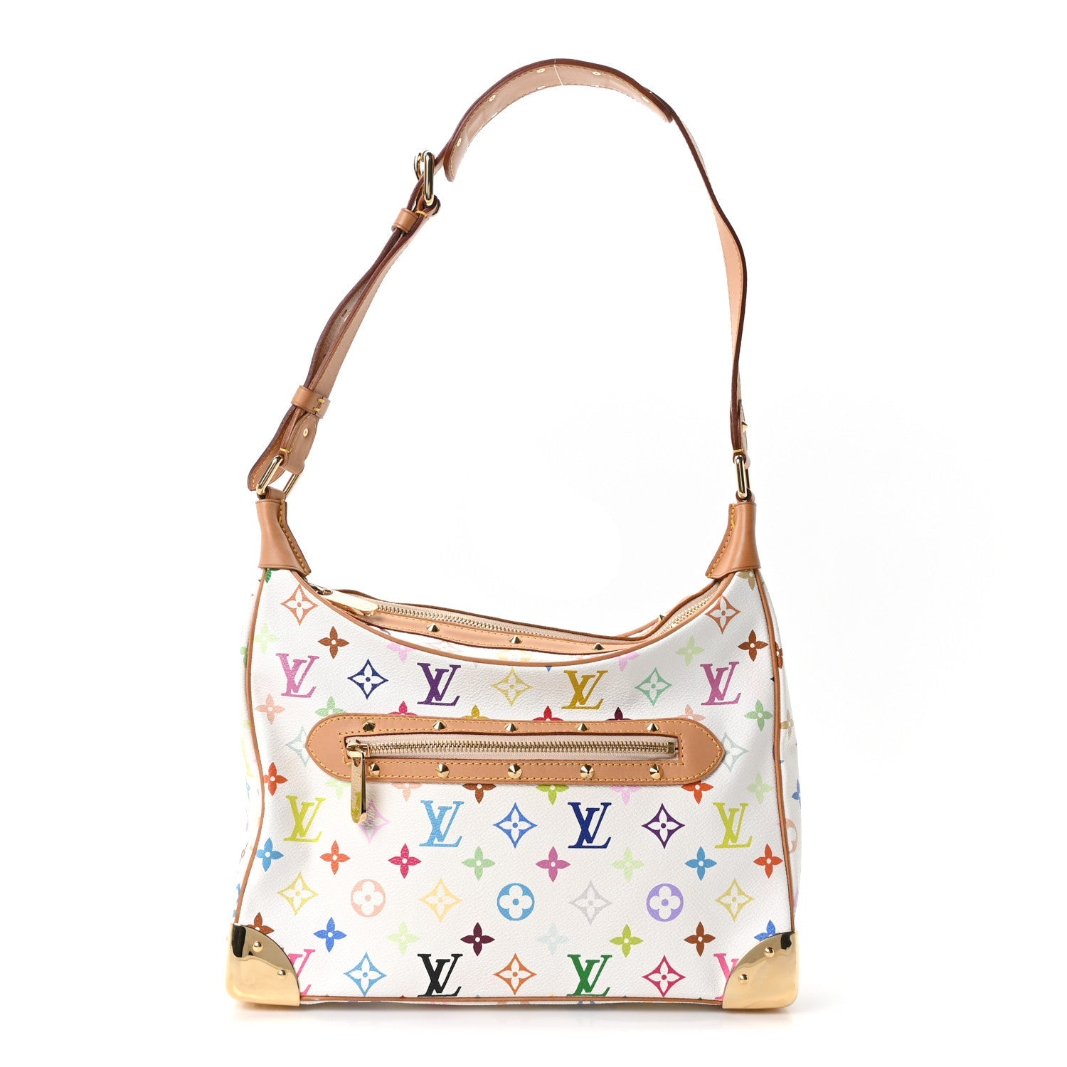 Louis Vuitton Monogram Multicolor Boulogne White