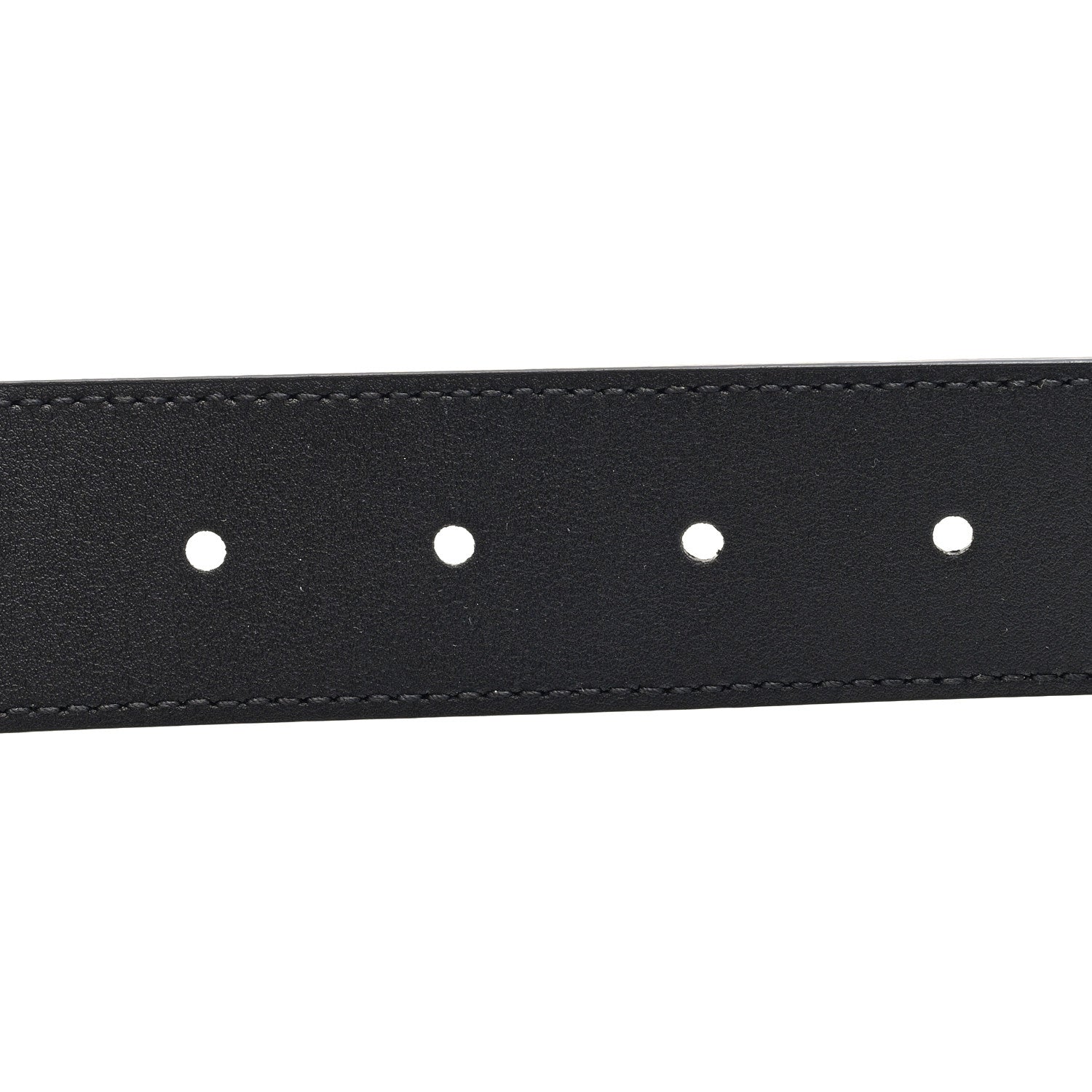 Gucci Calfskin Interlocking G 35mm Belt 120 48 Black