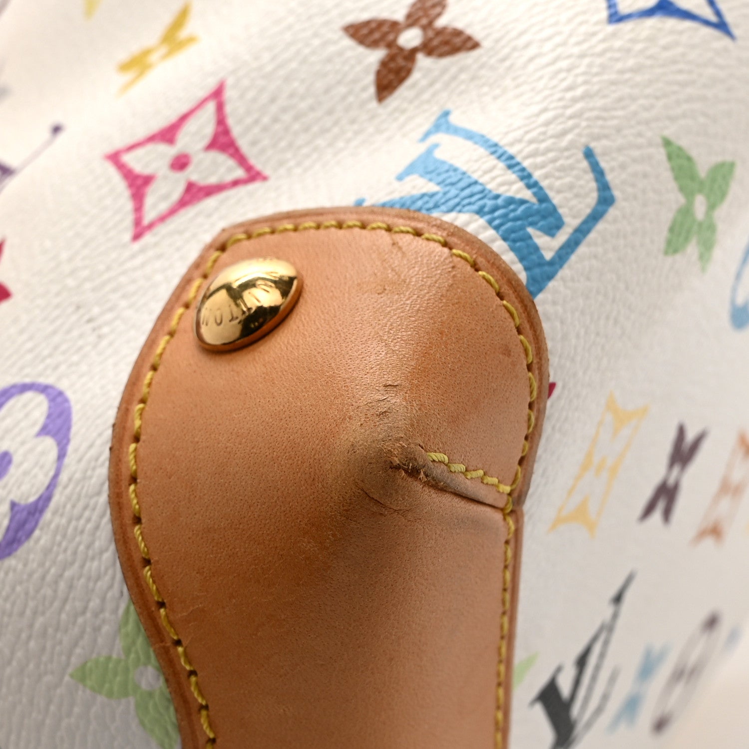 Louis Vuitton Monogram Multicolor Audra White