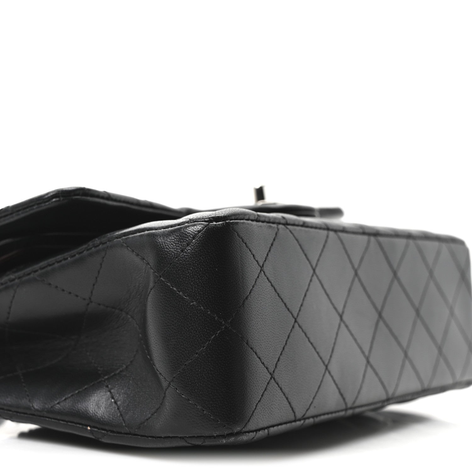Chanel Lambskin Quilted Small Double Flap Black