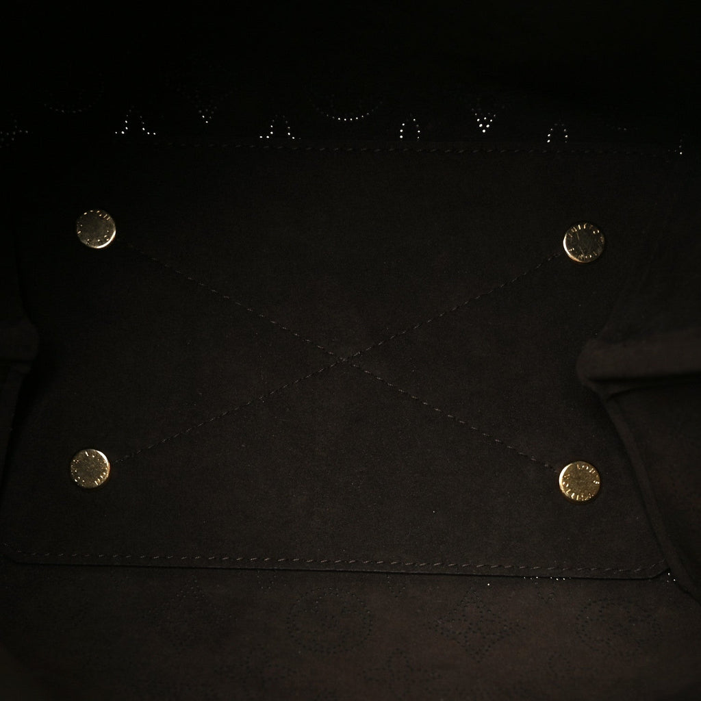Louis Vuitton Suede Mahina Shearling Cozygram Bella Chocolate