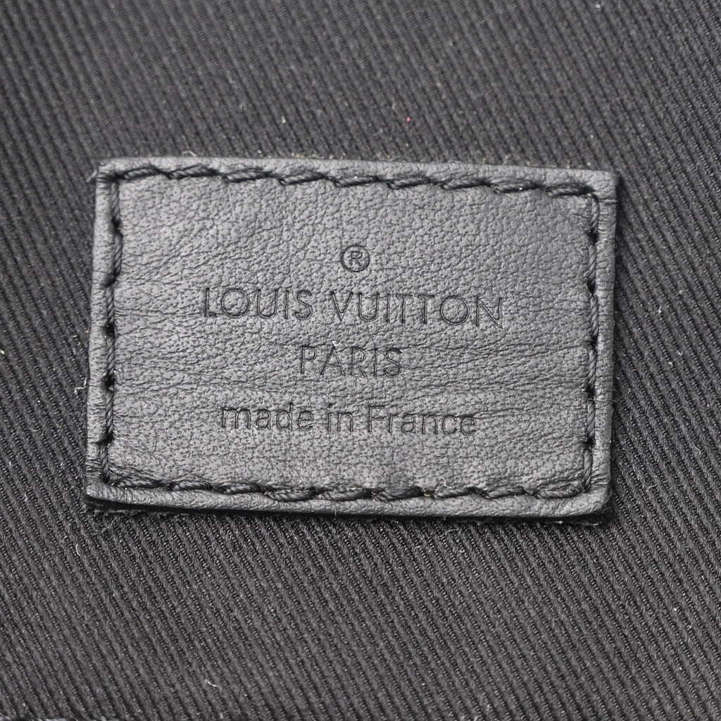 Louis Vuitton Taurillon Monogram Christopher PM Backpack Black