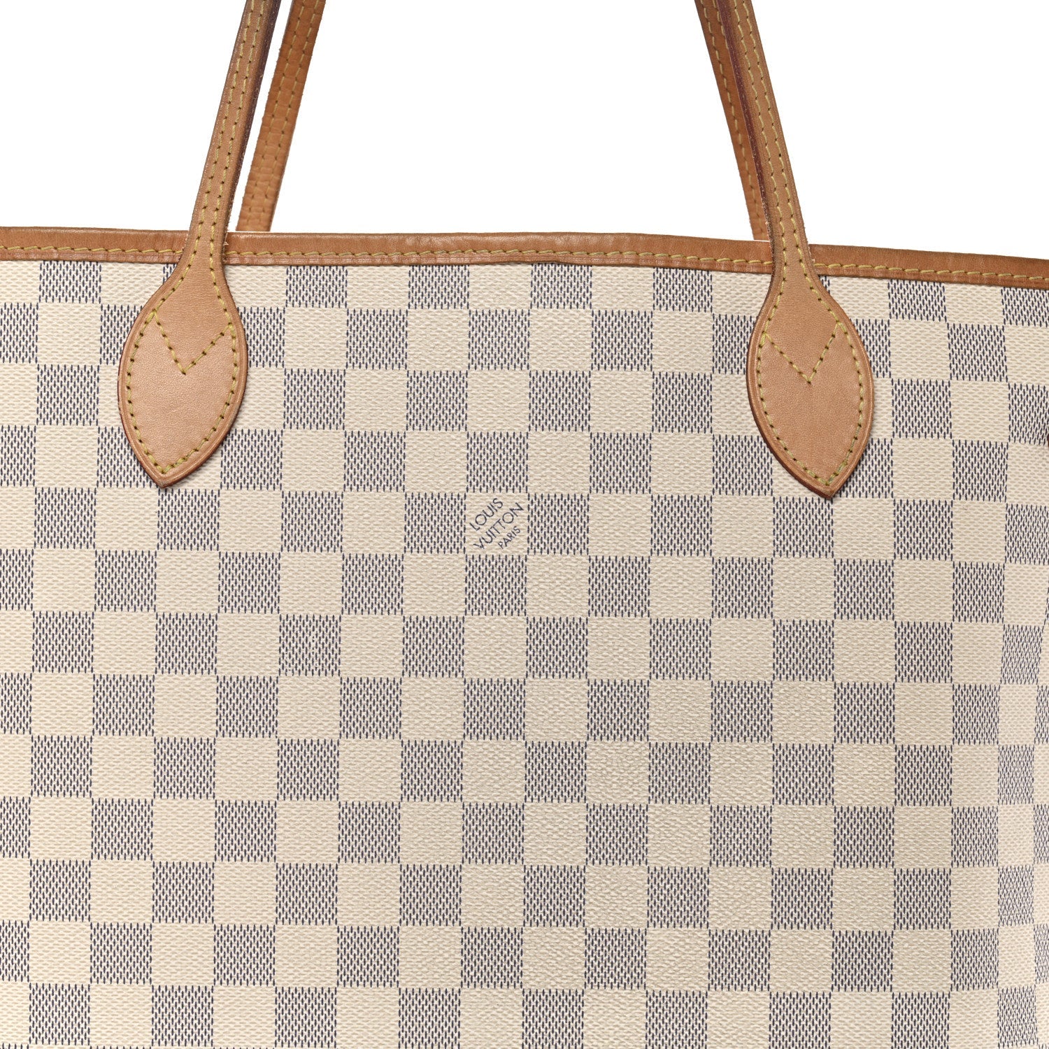 Louis Vuitton Damier Azur Neo Neverfull MM Rose Ballerine