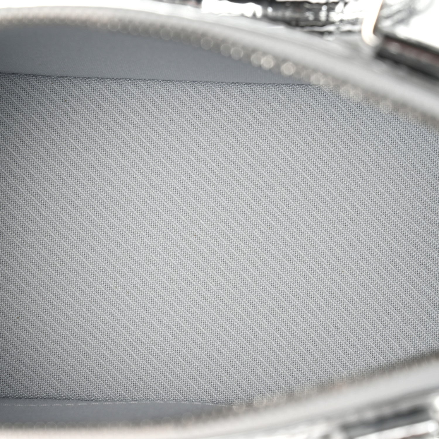 Louis Vuitton Monogram Miroir Alma BB Silver