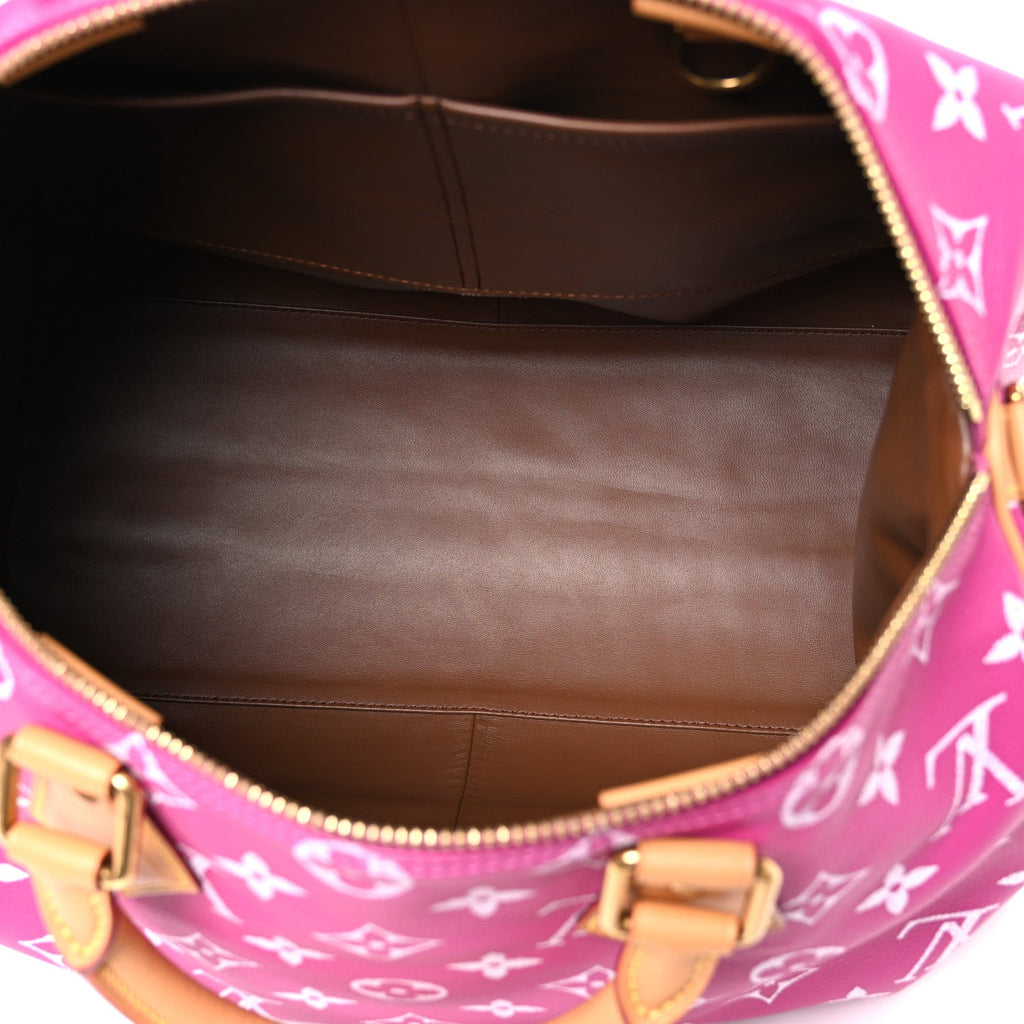 Louis Vuitton Calfskin Monogram Speedy P9 Bandouliere 40 Agate