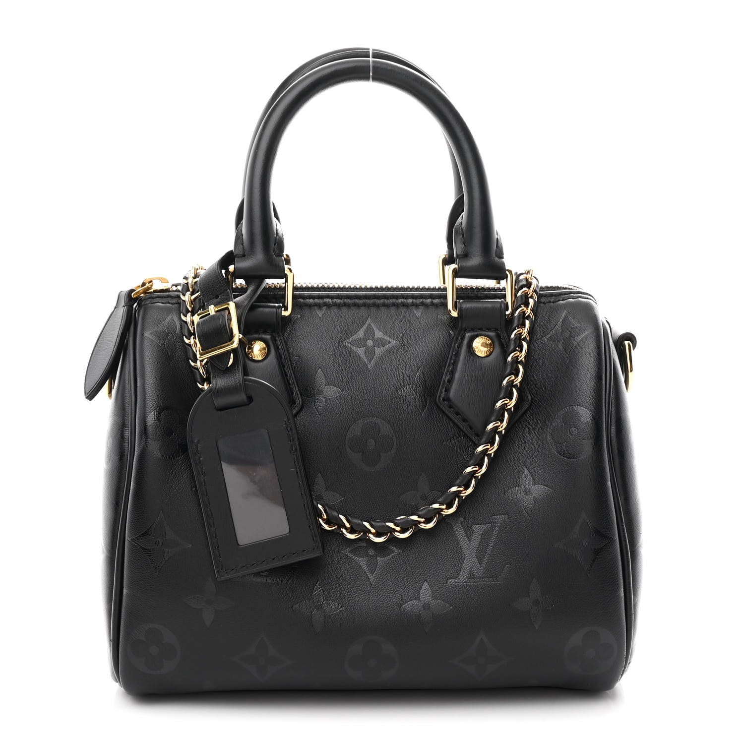 Louis Vuitton Monogram Ink Speedy BB Black