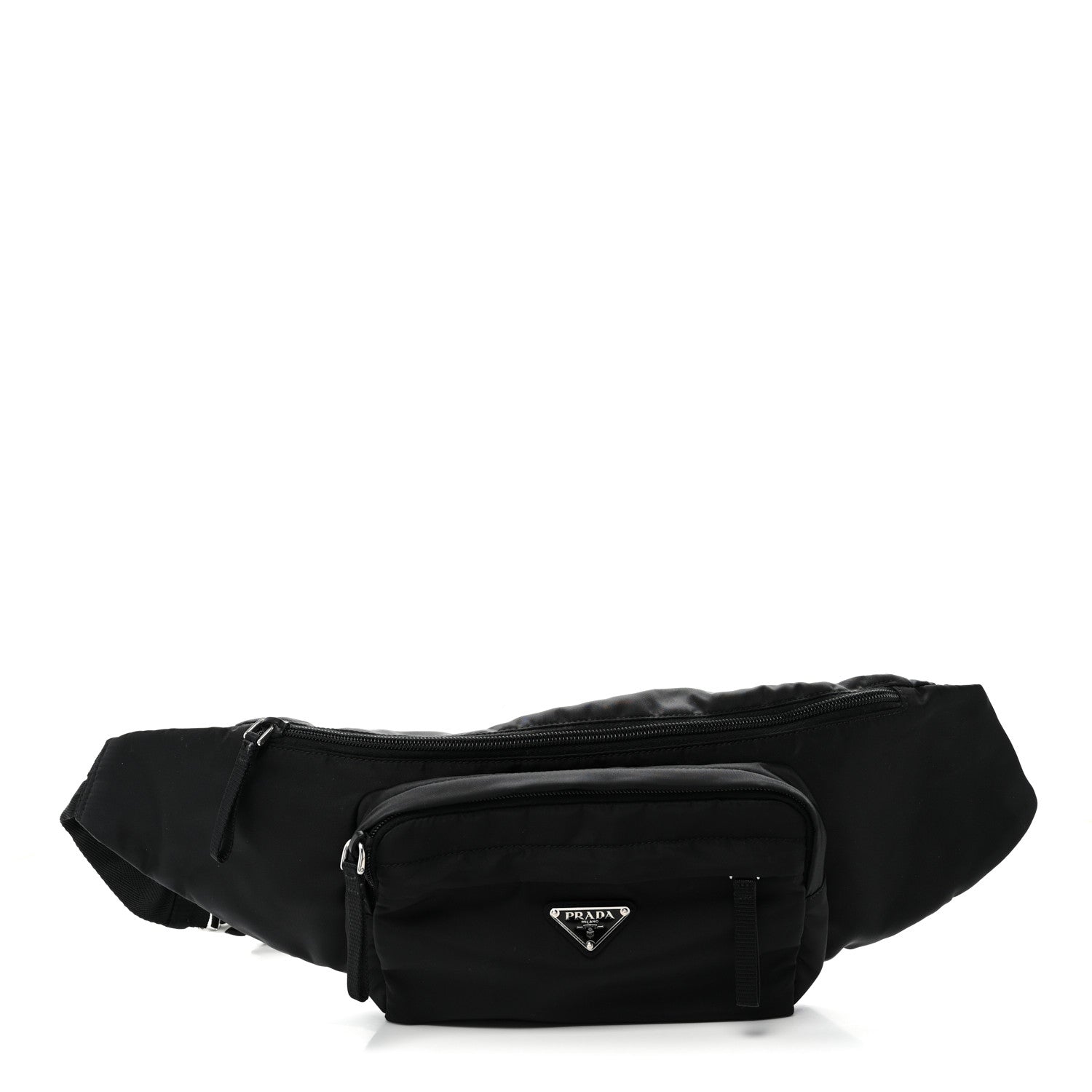 Prada Tessuto Nylon Montagna Belt Bag Black