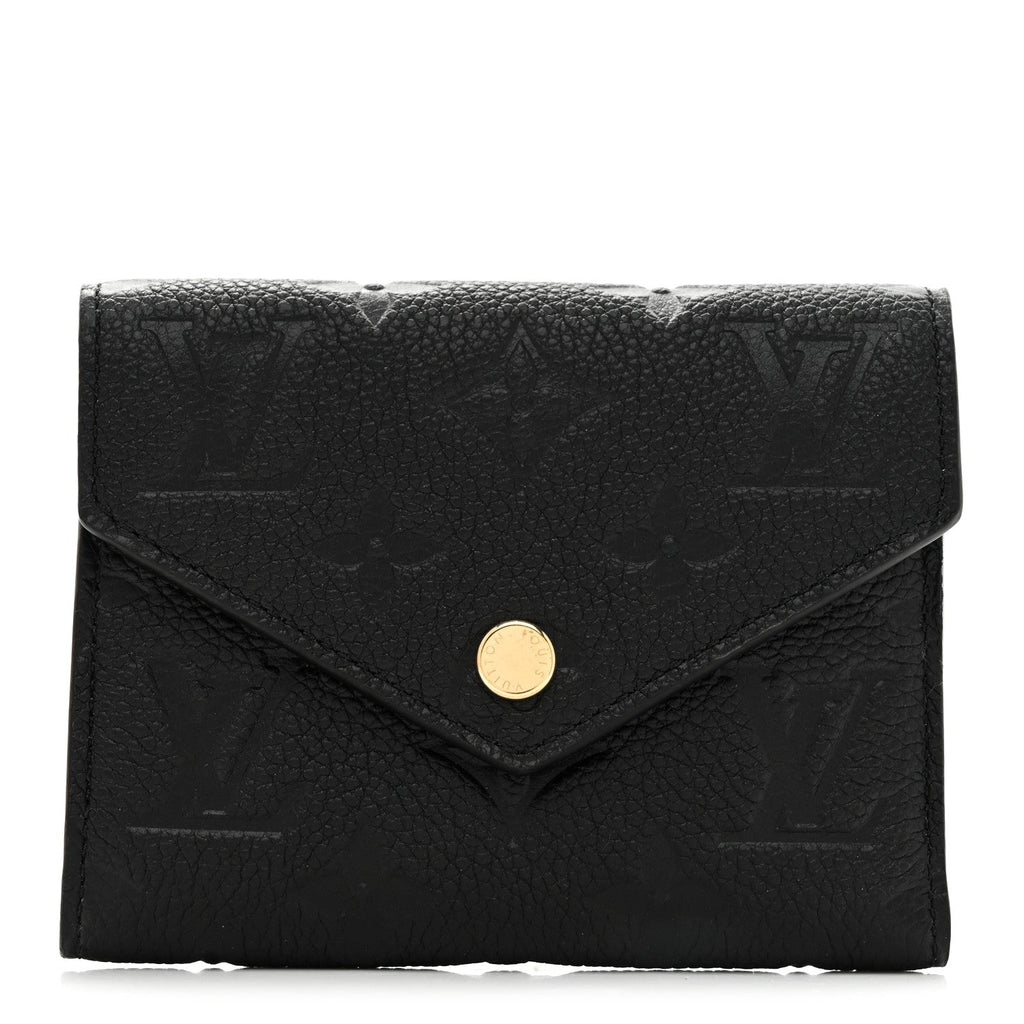 Louis Vuitton Empreinte Victorine Wallet Black
