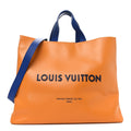 Louis Vuitton Cowhide Shopper Bag MM Safran