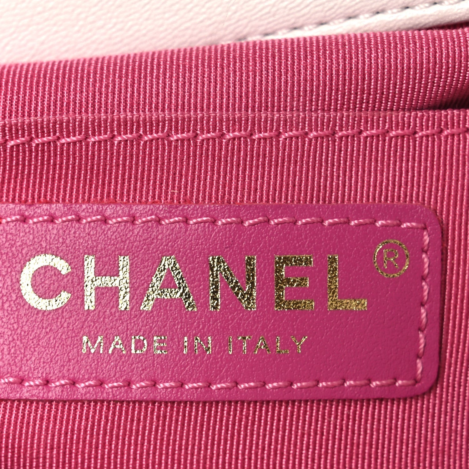 Chanel Lambskin Quilted Small Circular Handle Bag White