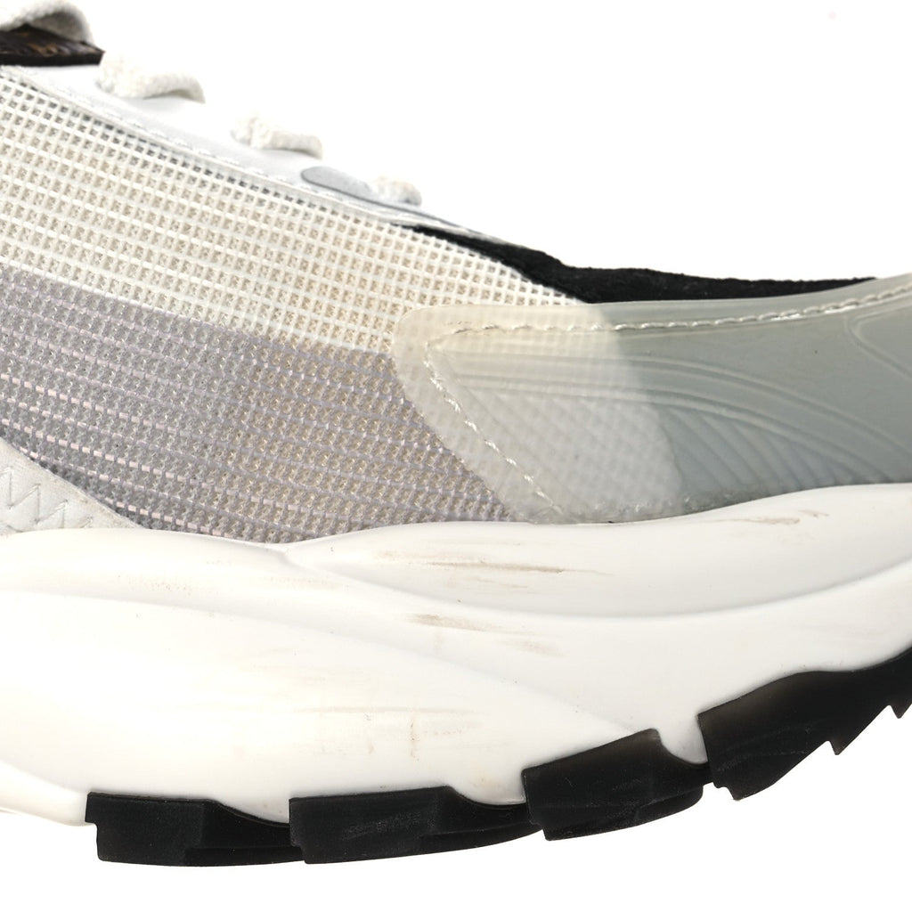 Louis Vuitton Monogram Calfskin Run 55 Sneakers 38 White