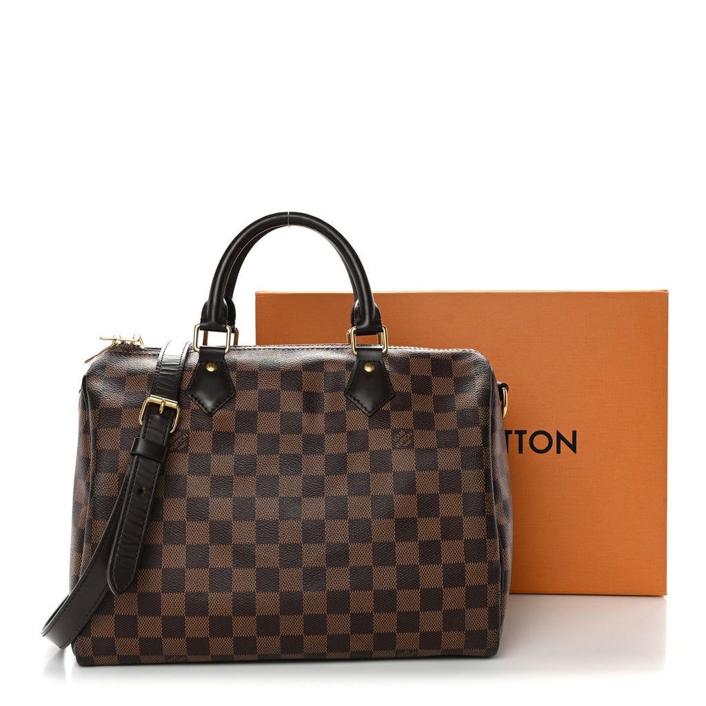 Louis Vuitton Damier Ebene Speedy Bandouliere 30