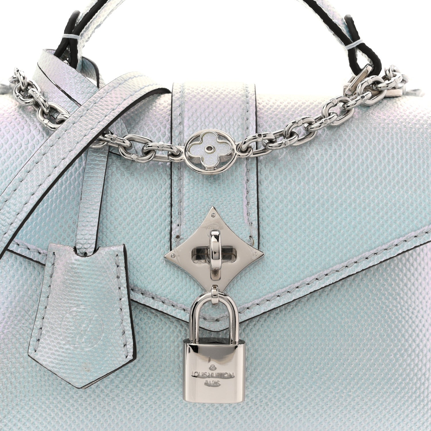 Louis Vuitton Lizard Rose Des Vents Mini Bleu Celeste