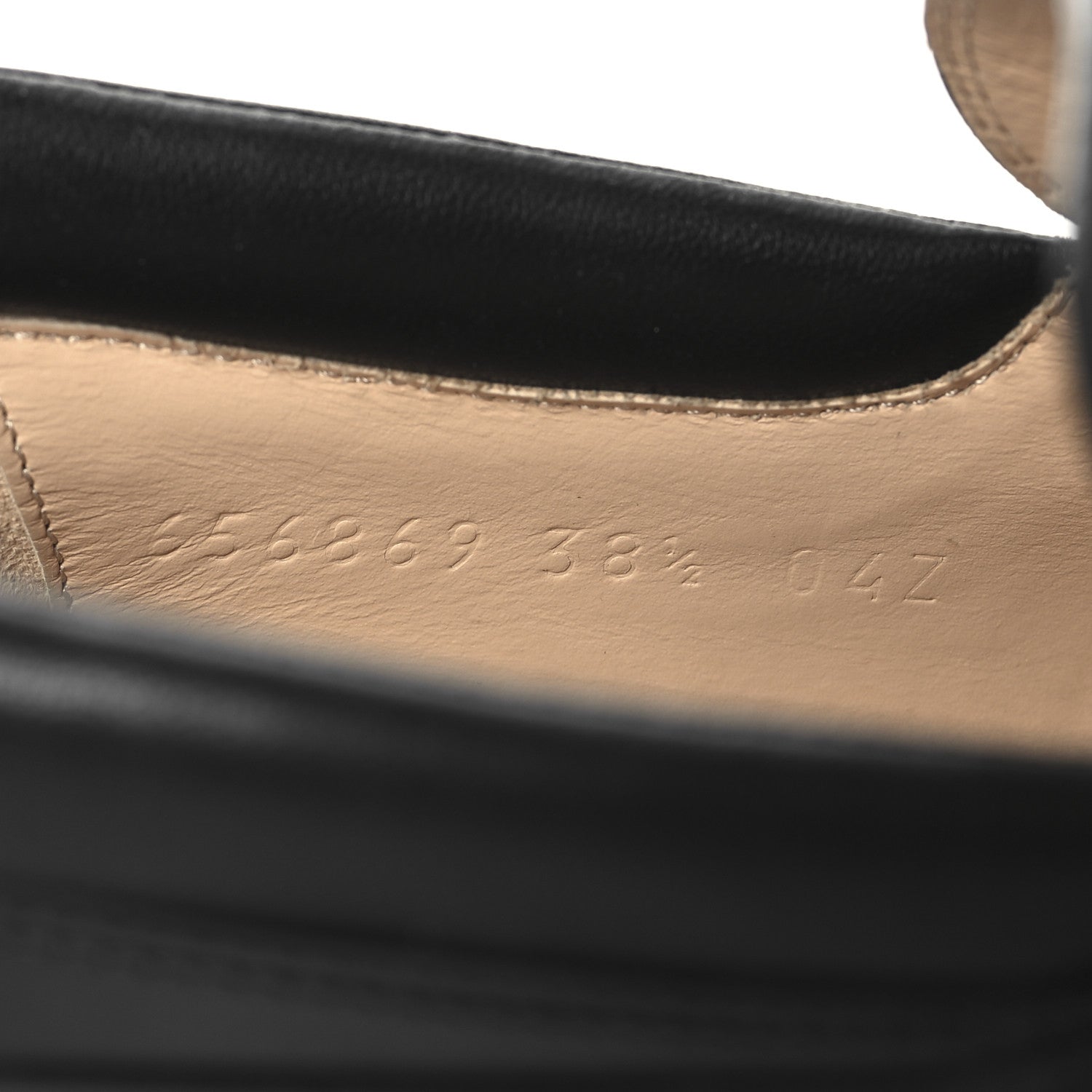 Gucci Magnum Calfskin Nappa Samoa Womens Horsebit Platform Chunky Lug Sole 40mm Loafers 38.5  Black