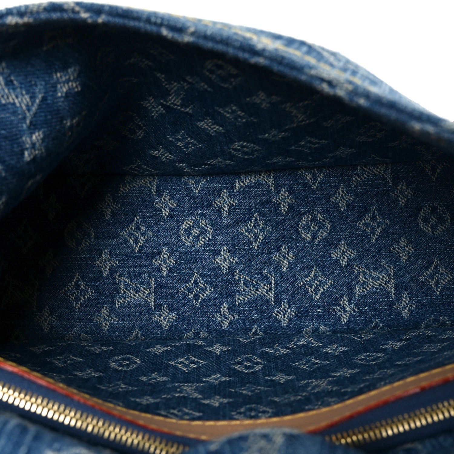 Louis Vuitton Monogram Denim Diane Blue