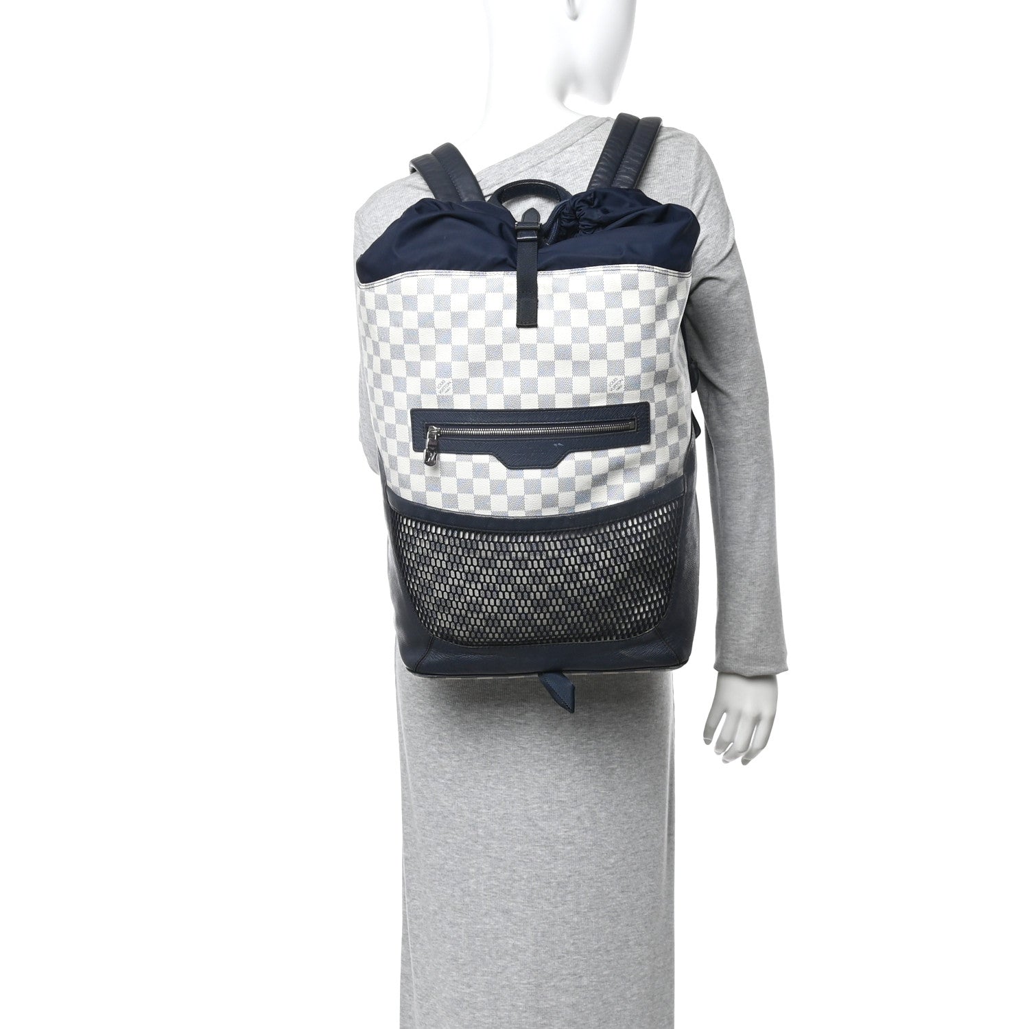 Louis Vuitton Damier Coastline Azur Matchpoint Backpack