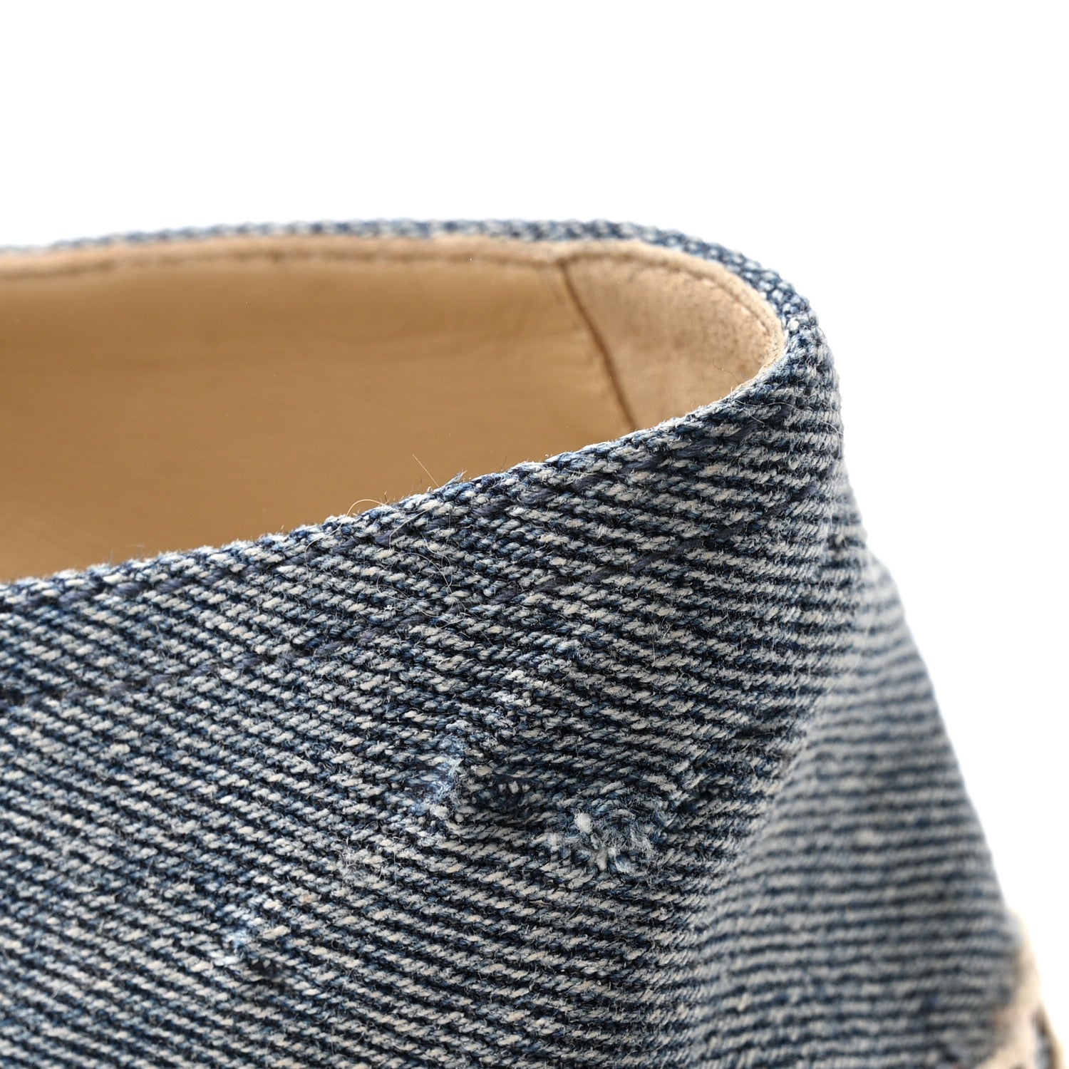 Denim CC Espadrilles 37 Blue Black