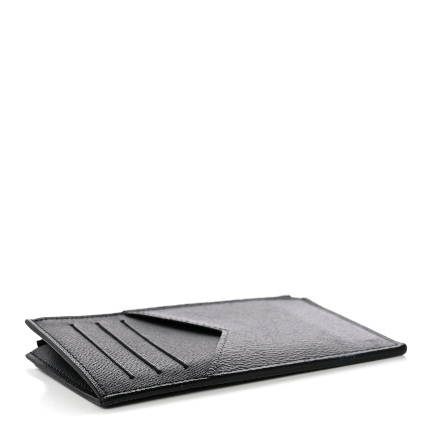 Louis Vuitton Reverse Monogram Eclipse Taiga Coin Card Holder