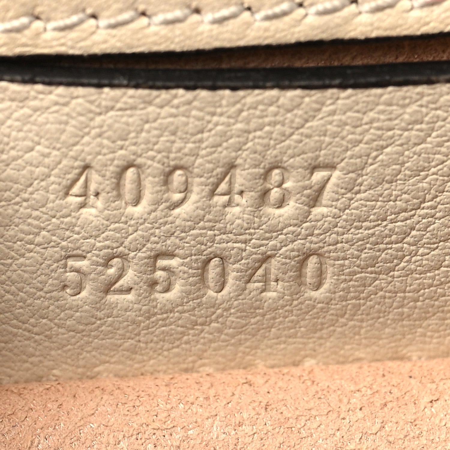 Gucci GG Supreme Monogram Calfskin Small Padlock Shoulder Bag Beige Mystic White Sun Oil
