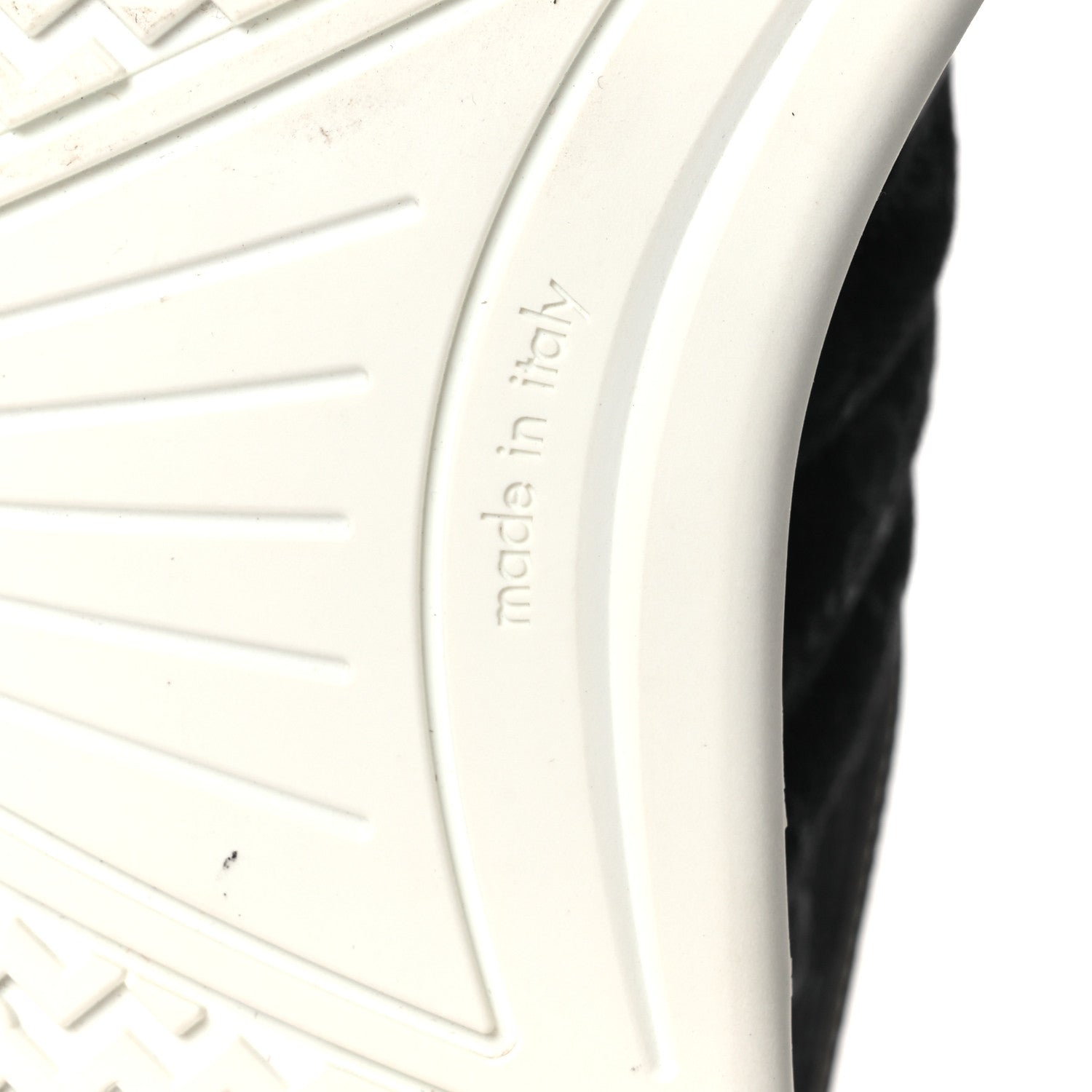 Gucci Calfskin Suede GG Monogram Re-Web Womens Sneakers 38 White Black