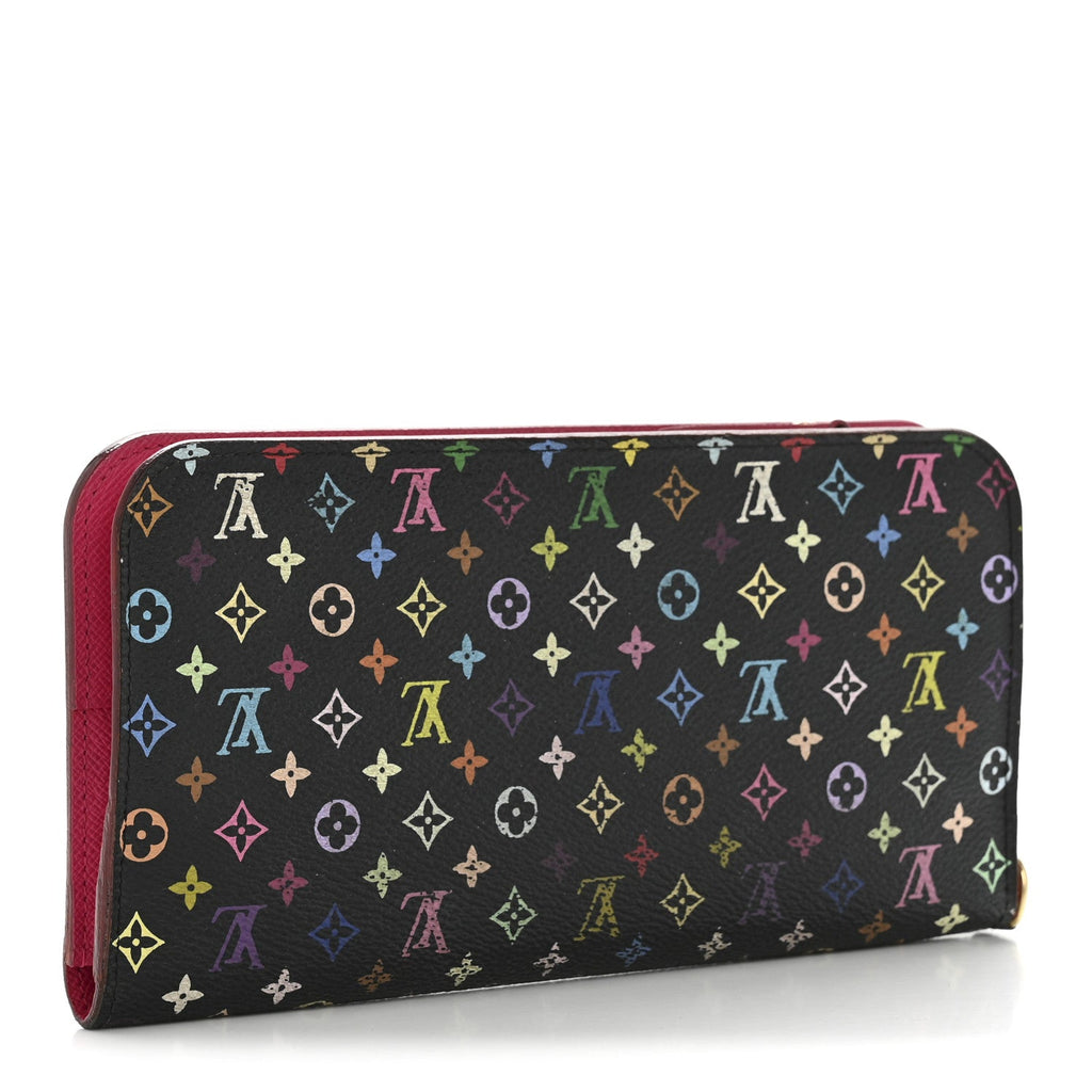 Louis Vuitton Monogram Multicolor Insolite Wallet Black Grenade