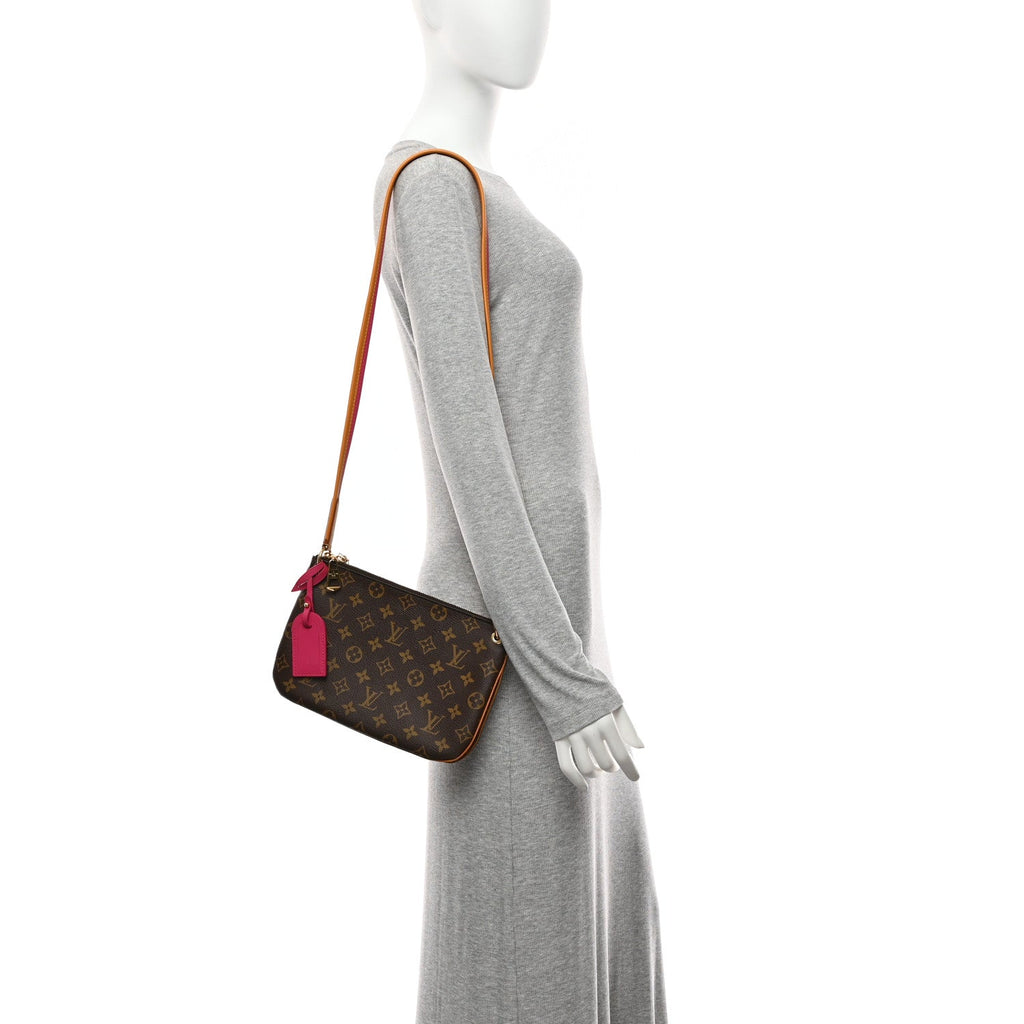 Louis Vuitton Monogram Lorette Hot Pink