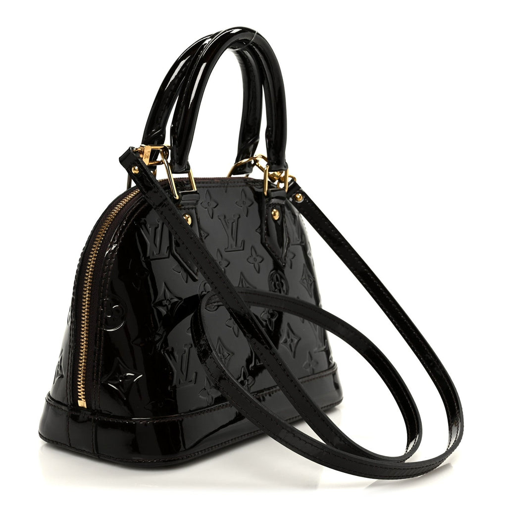 Louis Vuitton Vernis Alma BB Amarante