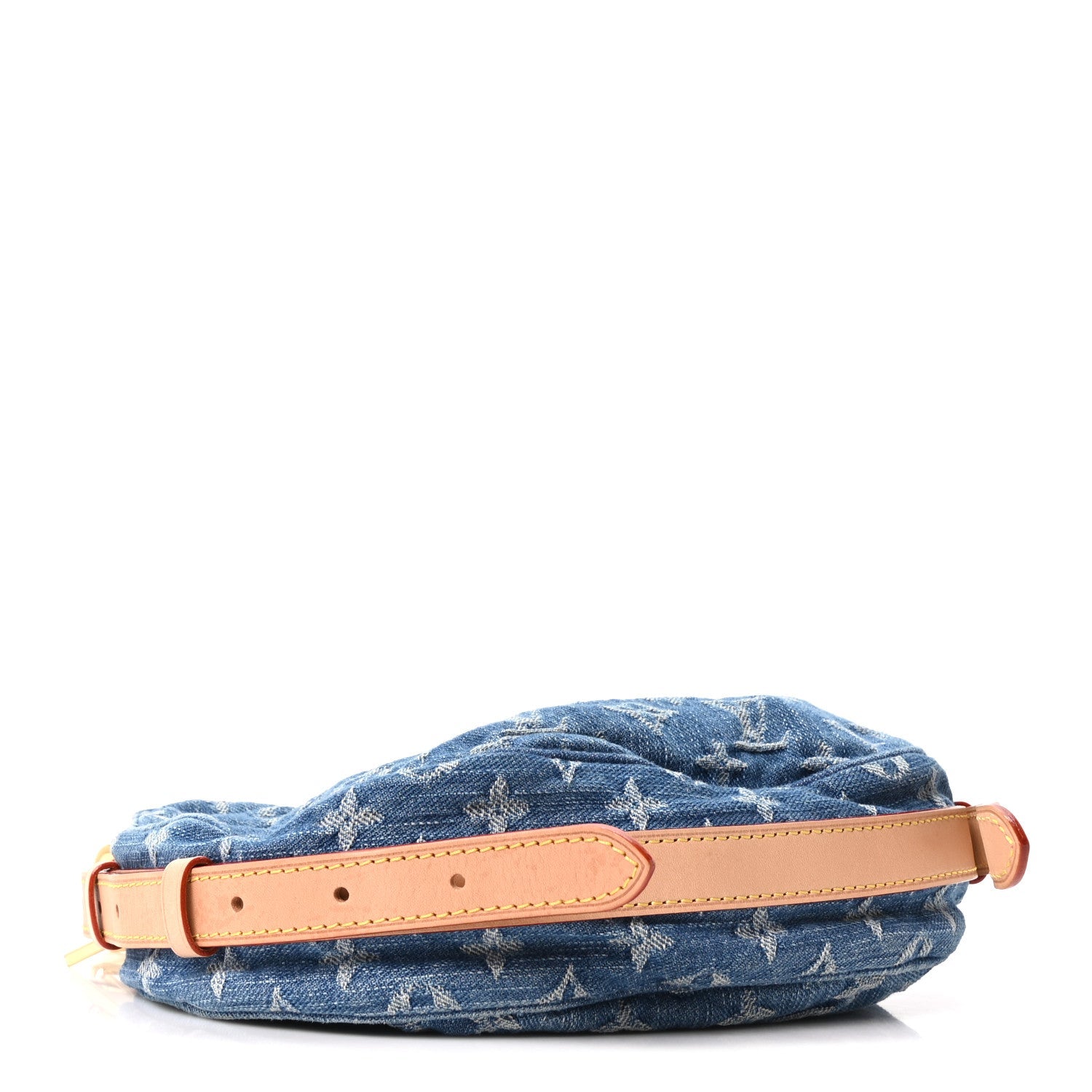 Louis Vuitton Monogram Denim Croissant MM Blue