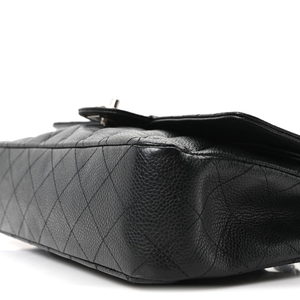 Chanel Caviar Quilted Medium Double Flap Black
