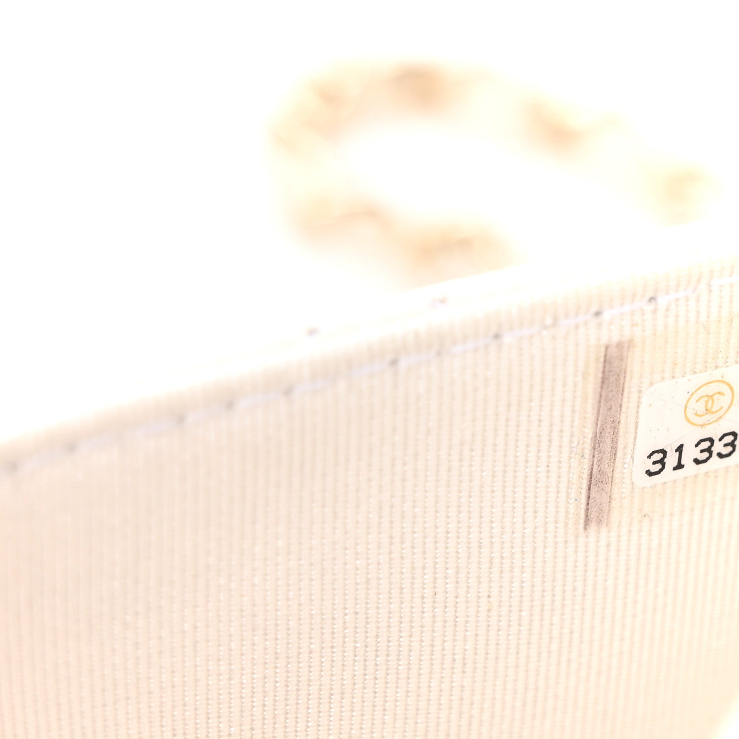 Chanel Caviar Quilted Wallet On Chain WOC White