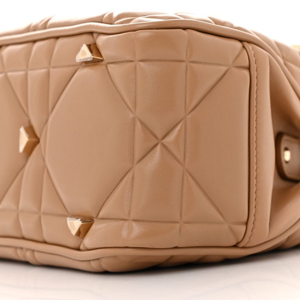 Christian Dior Calfskin Cannage Small The Lady 95.22 Beige