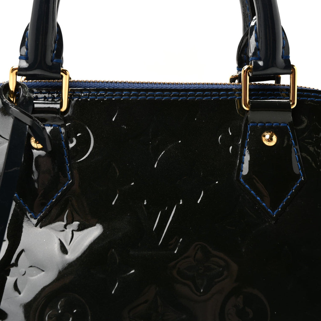 Louis Vuitton Vernis Alma PM Blue Nuit