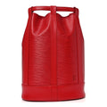 Louis Vuitton Epi Randonnee PM Castillan Red