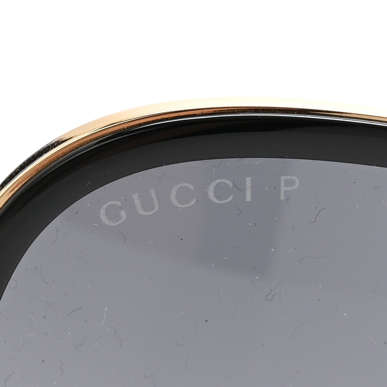 Gucci Aviator Sunglasses GG0062S Black Gold