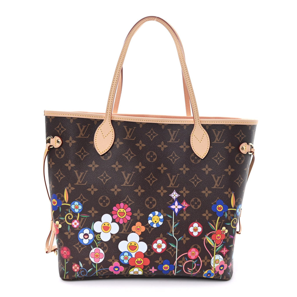 Louis Vuitton LV X TM Monogram Flowers Neverfull MM