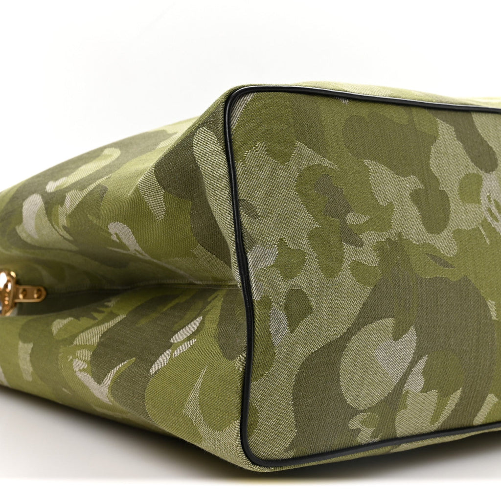 Louis Vuitton LV X TM Washed Denim Artycapucines Camouflage XXXL Khaki